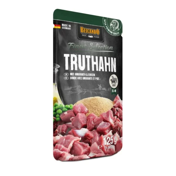 Belcando Turkey With Amaranth & Peas 125g