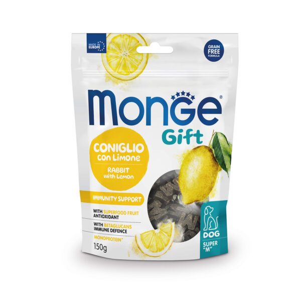 MONGE Gift Immunity Support Rabbit & Lemon 150g