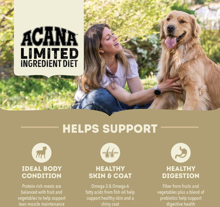 ACANA Dog Singles Free-Run Duck Key Features EMEA APAC